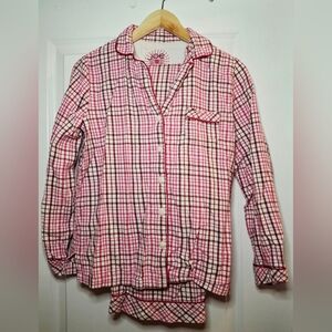 Warm and Cozy Plaid Pajama Set (XS)